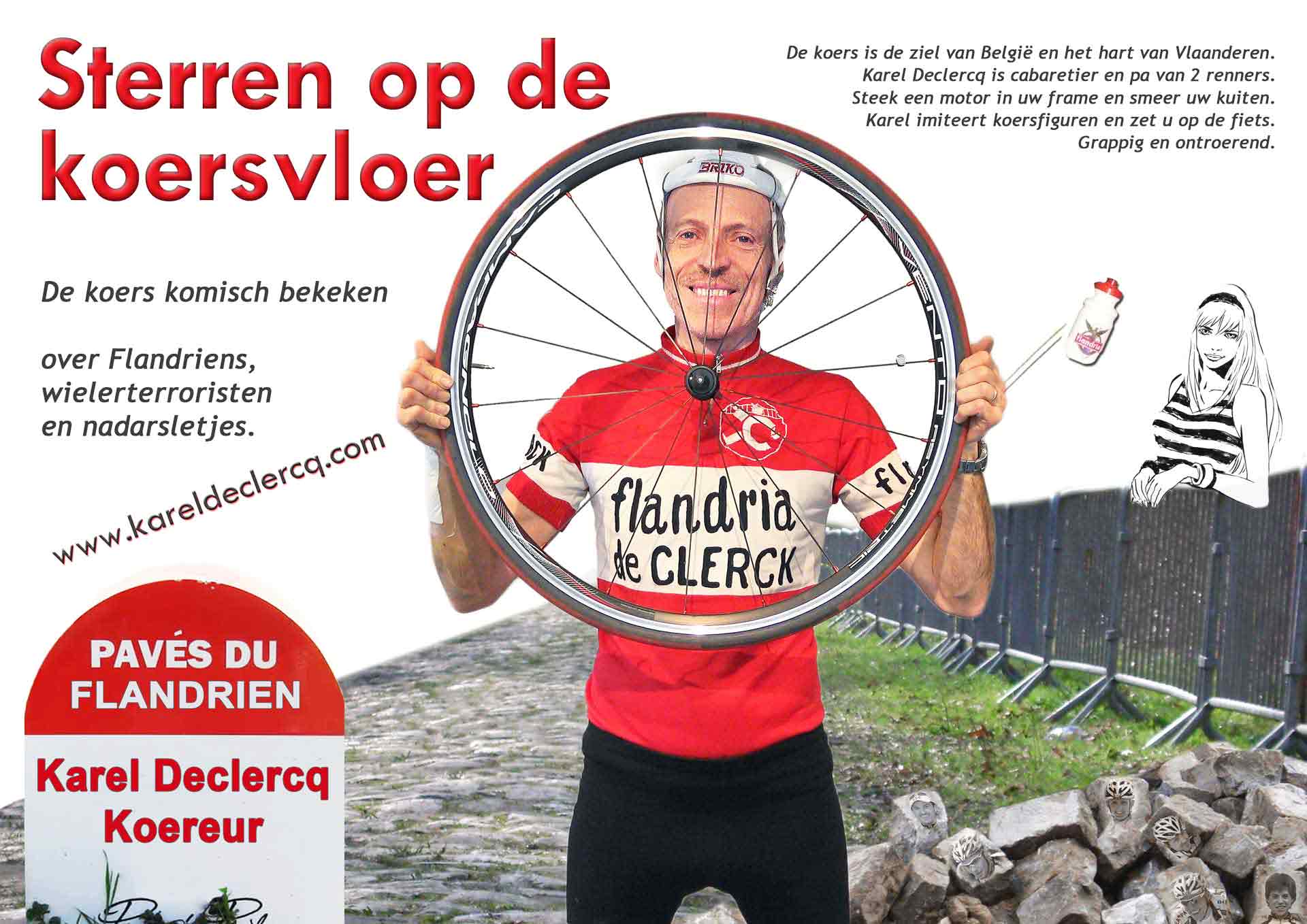 Affiche Sterren op de Koersvloer